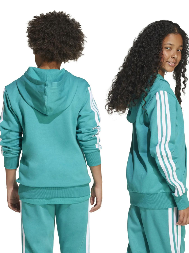 Sweat à capuche j 3s fl hd vert enfant - Adidas