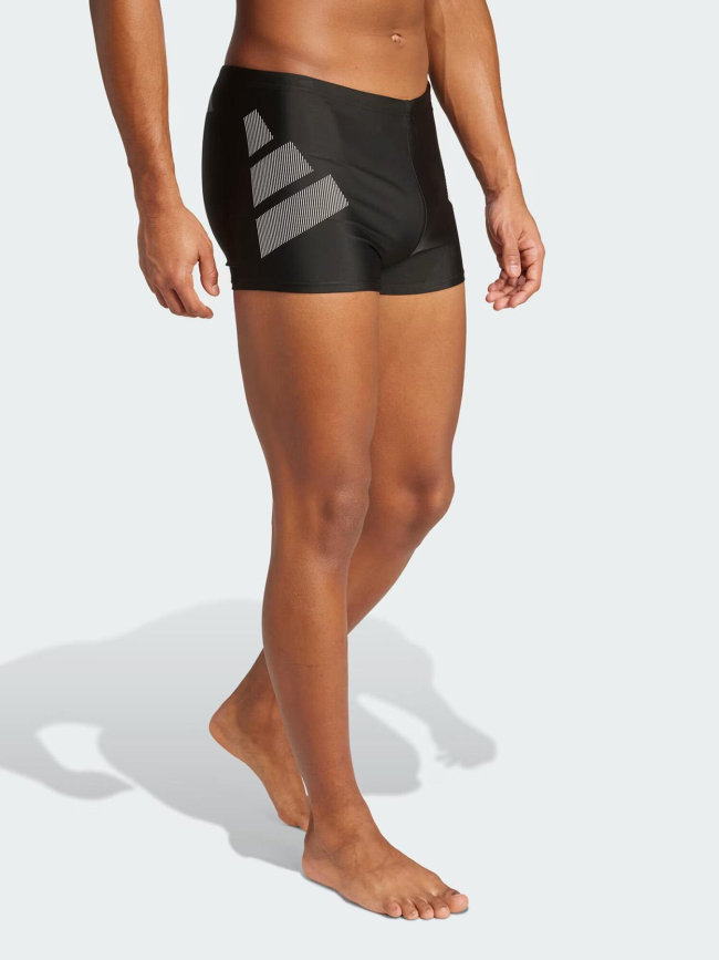 Boxer de bain big bars noir homme - Adidas