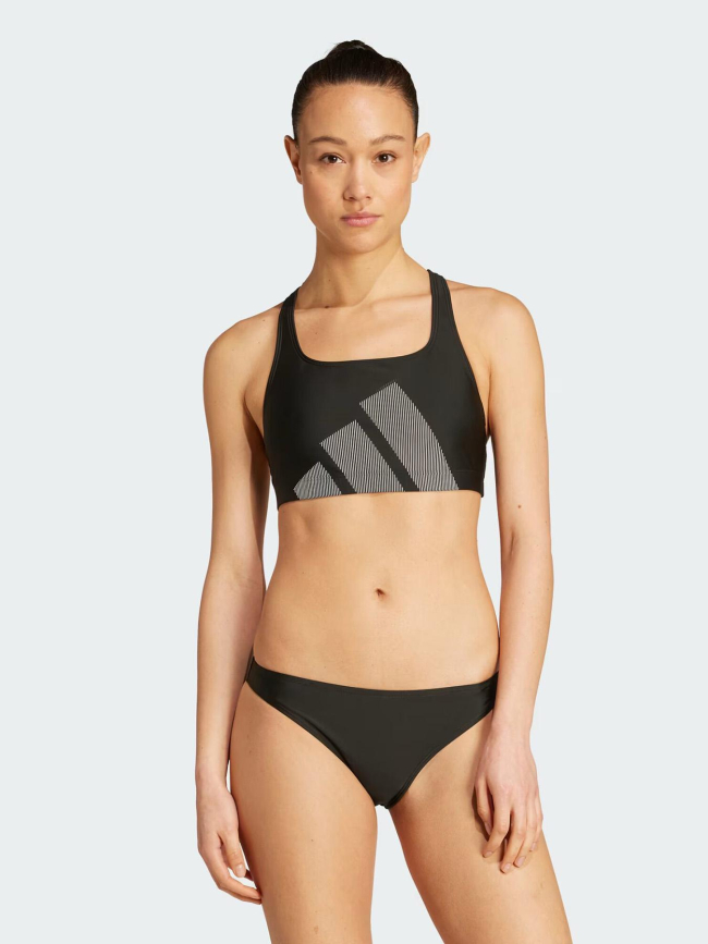 Maillot de bain de natation 2 pieces bb bk s noir femme - Adidas