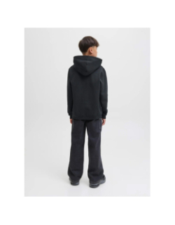 Sweat à capuche jorinwood noir homme - Jack & Jones