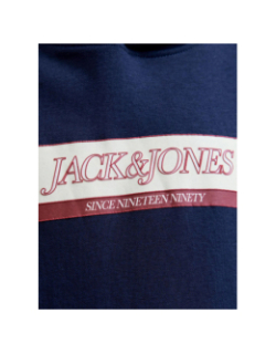 Sweat à capuche jorinwood bleu marine garçon - Jack & Jones