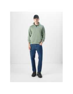 Sweat à col zippé vert homme - Lacoste