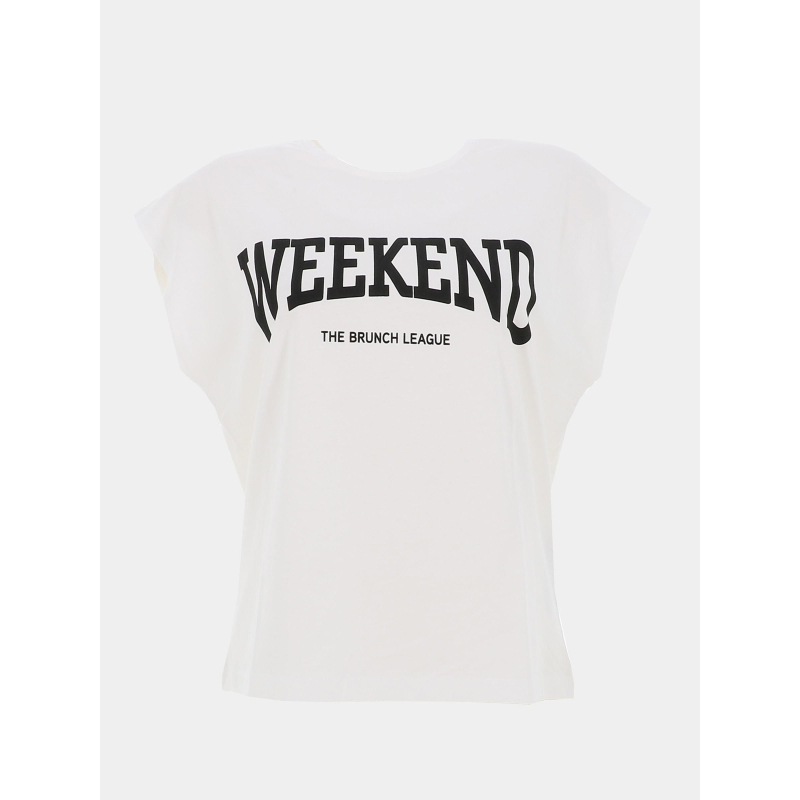 Top sans manches vmgruni blanc femme - Vero Moda