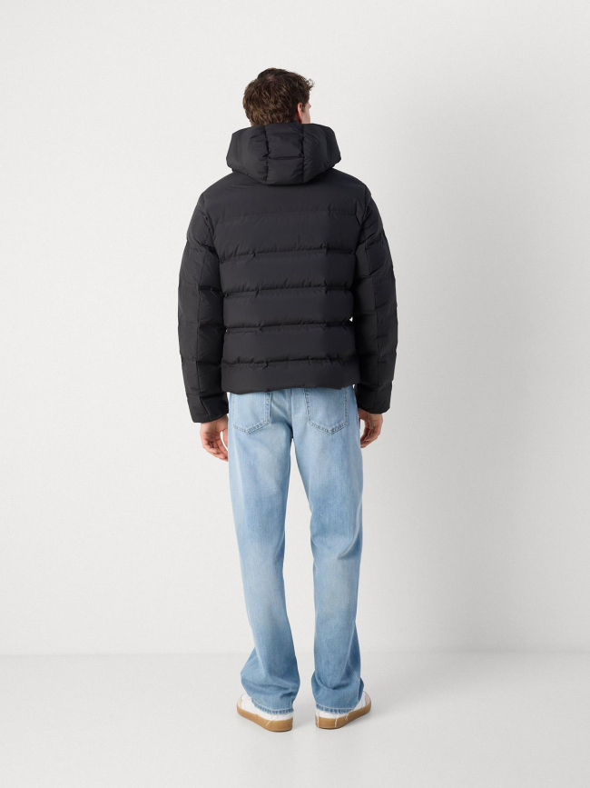 Doudoune quilted bonded noir homme - Calvin Klein