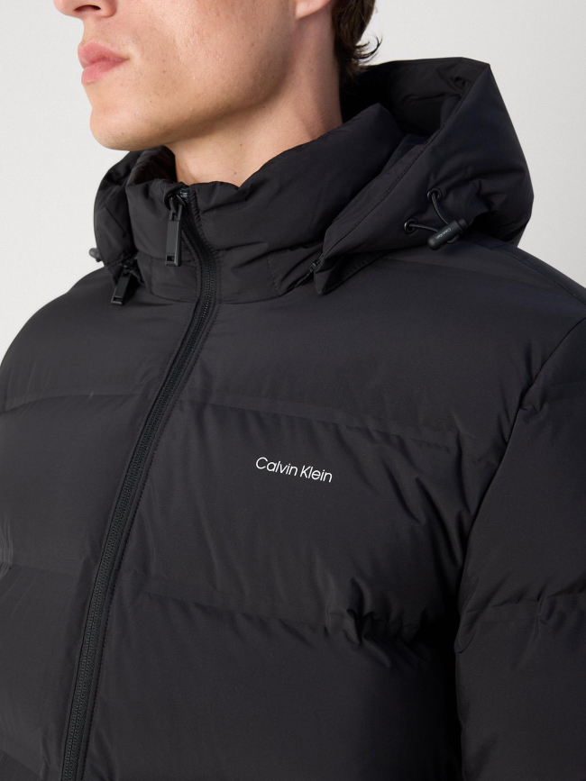 Doudoune quilted bonded noir homme - Calvin Klein