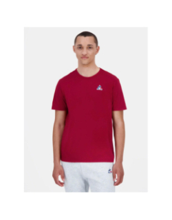 T-shirt à manches courtes ess tee n1 rouge homme - Le Coq Sportif