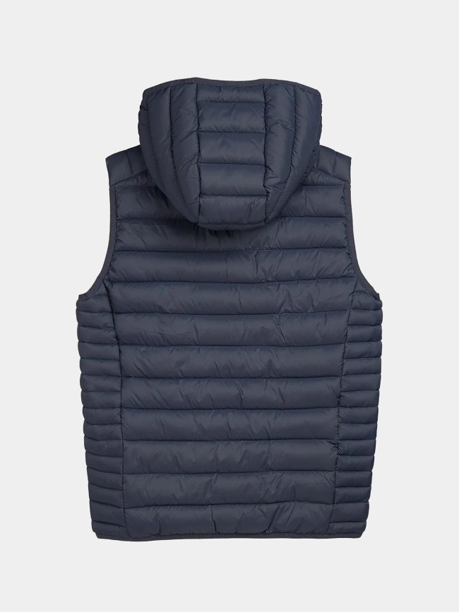 Doudoune sans manches à capuche b-terry bleu enfant - Teddy Smith