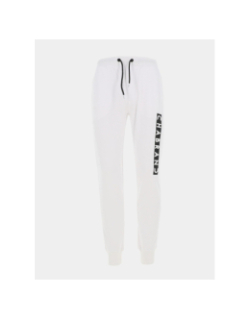 Jogging logo blanc noir homme - Chabrand