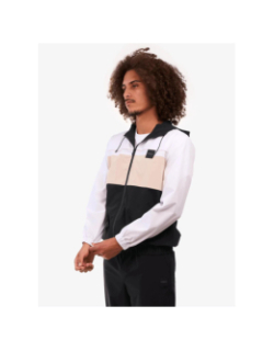 Veste de survêtement zippé beige et noir homme - Chabrand