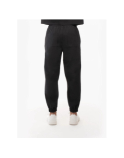 Pantalon jogging logo badge relief noir homme - Chabrand