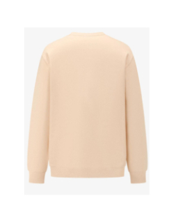 Sweat à col rond et poche plaquée beige homme - Chabrand