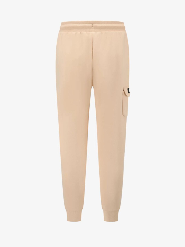 Pantalon jogging cargo beige homme - Chabrand