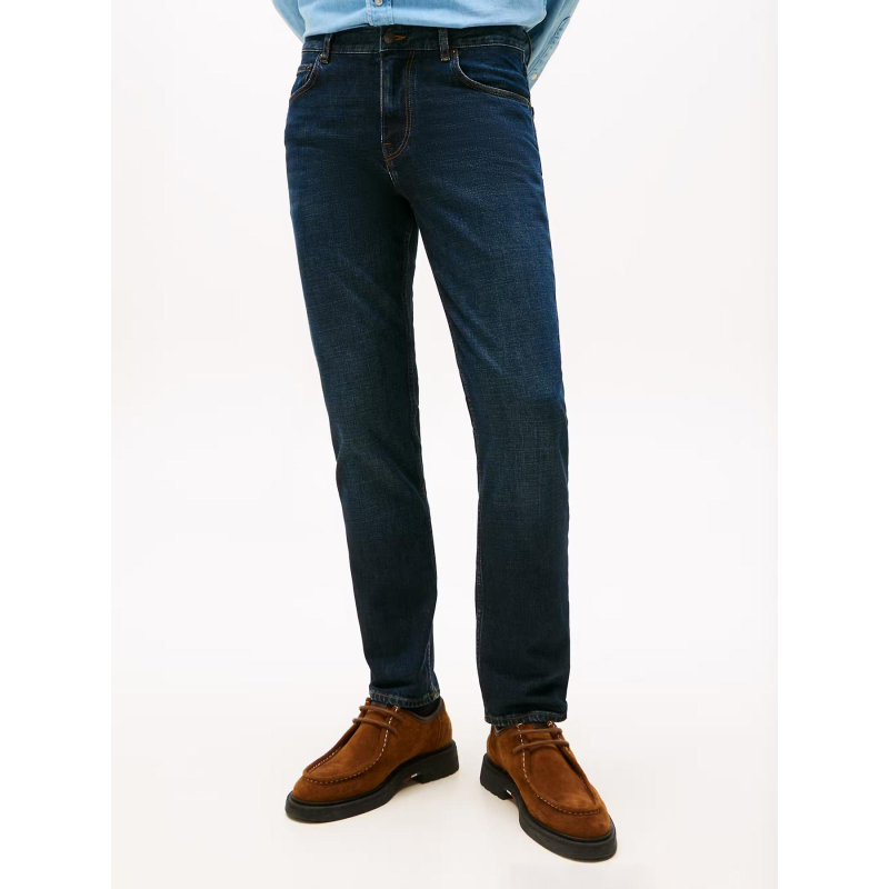 Jean droit denton str bleu marine homme - Tommy Hilfiger
