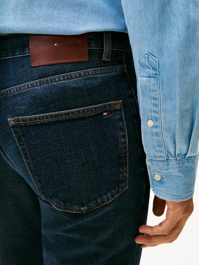 Jean droit denton str bleu marine homme - Tommy Hilfiger