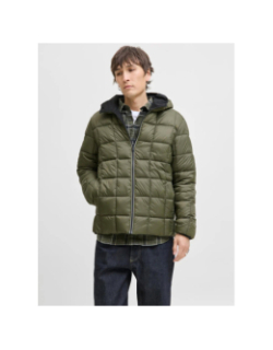 Blouson réversible jjebrook noir et kaki homme - Jack & Jones