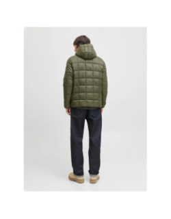 Blouson réversible jjebrook noir et kaki homme - Jack & Jones