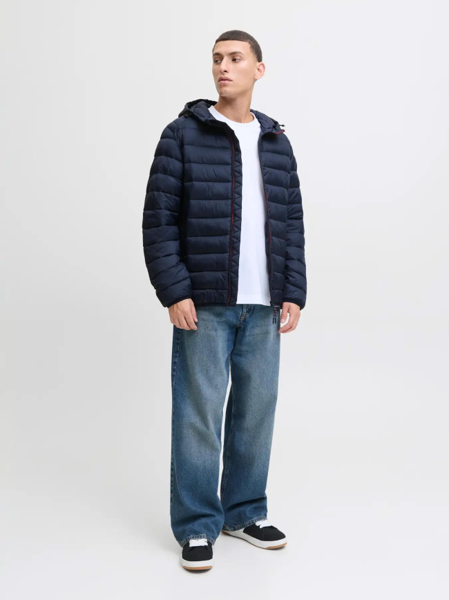 Doudoune bradley bleu marine homme - Jack & Jones