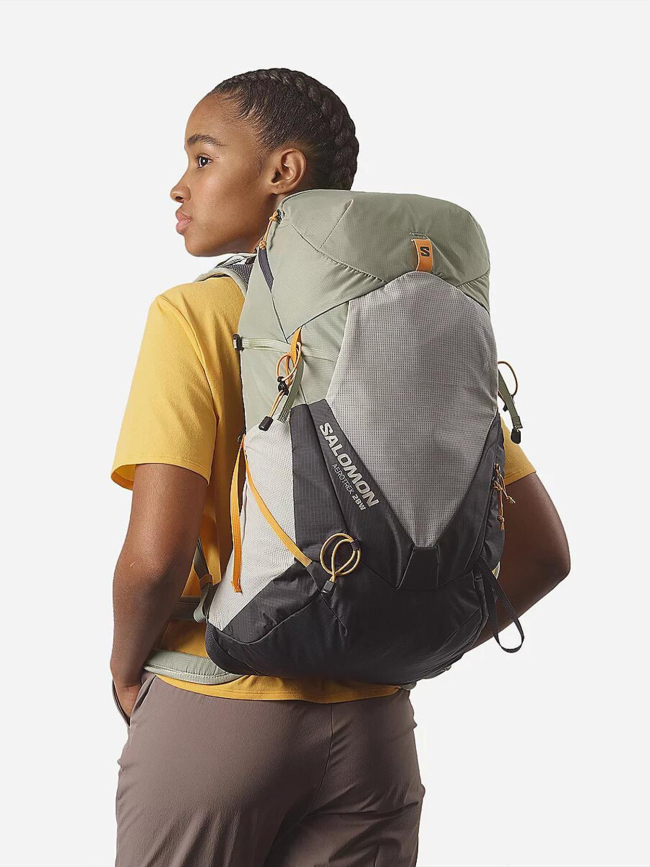 Sac à dos de randonnée aerotrek 28 beige femme - Salomon