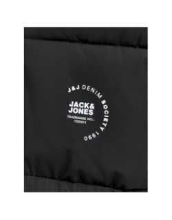 Doudoune à capuche jjmaze logo bleu marine garçon - Jack & Jones