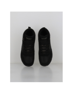 Baskets uno stacre shine noir femme - Skechers