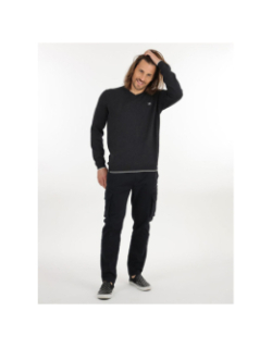 Pull à col en v pivega gris homme - Oxbow