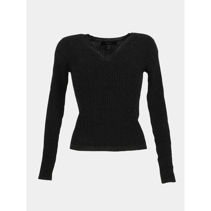 Pull côtelé pailleté roma noir femme - Vero Moda