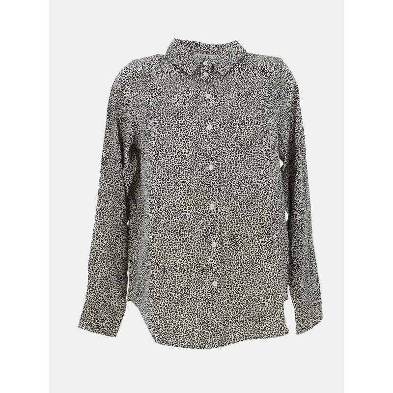 Chemisier léopard telva beige femme - Aware
