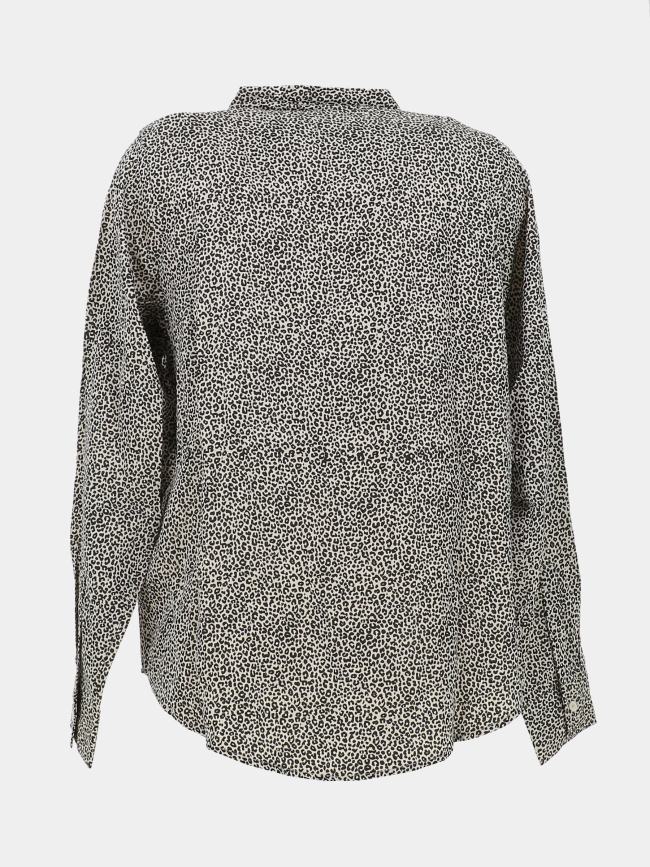 Chemisier léopard telva beige femme - Aware