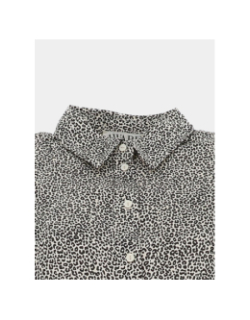 Chemisier léopard telva beige femme - Aware