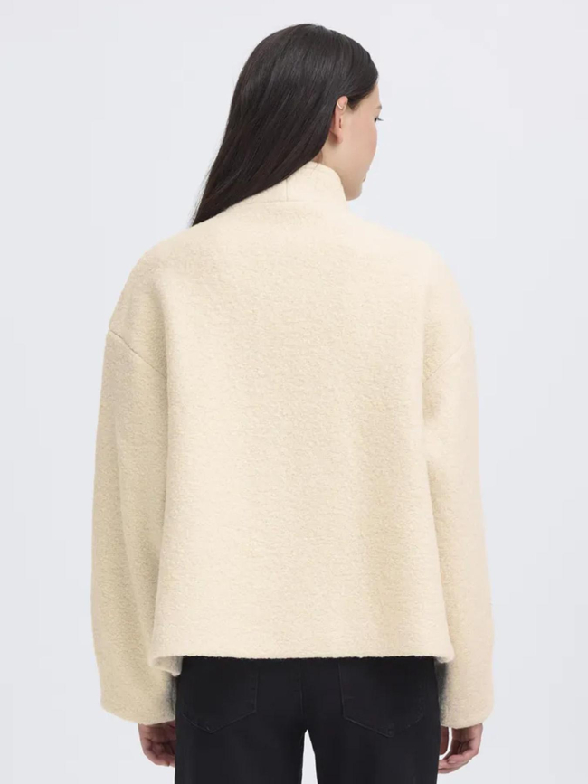 Manteau court ihstipa ja7 beige femme - Ichi