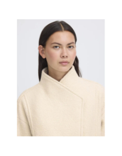 Manteau court ihstipa ja7 beige femme - Ichi