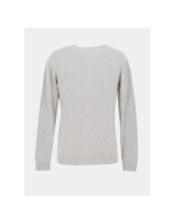 Pull col v pulser 3 gris chiné homme - Teddy Smith