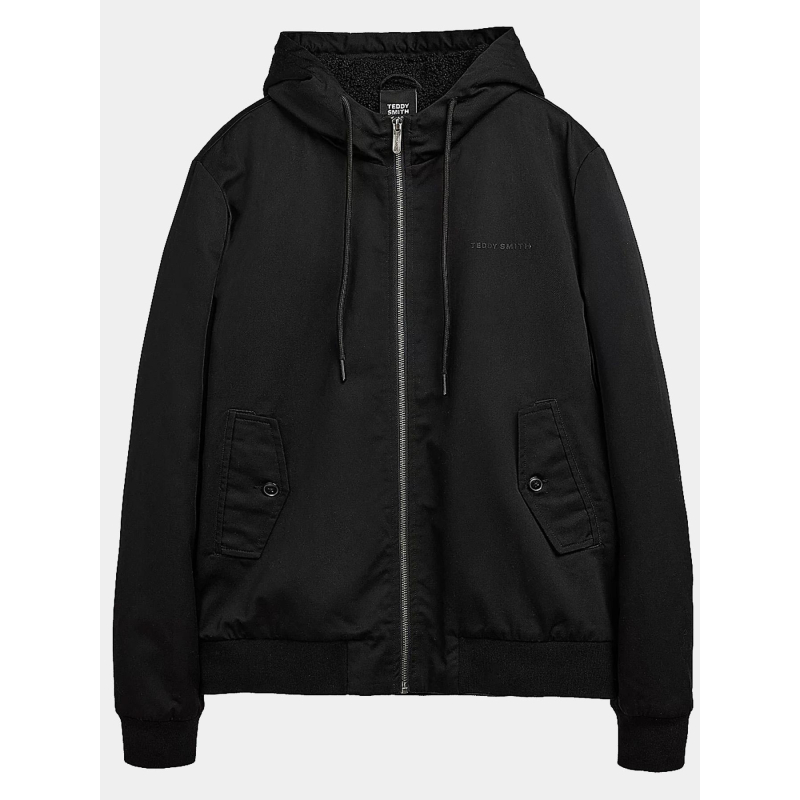 Blouson à capuche mi-saison b-sanson noir homme - Teddy Smith