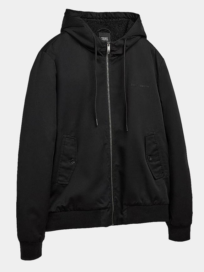 Blouson à capuche mi-saison b-sanson noir homme - Teddy Smith
