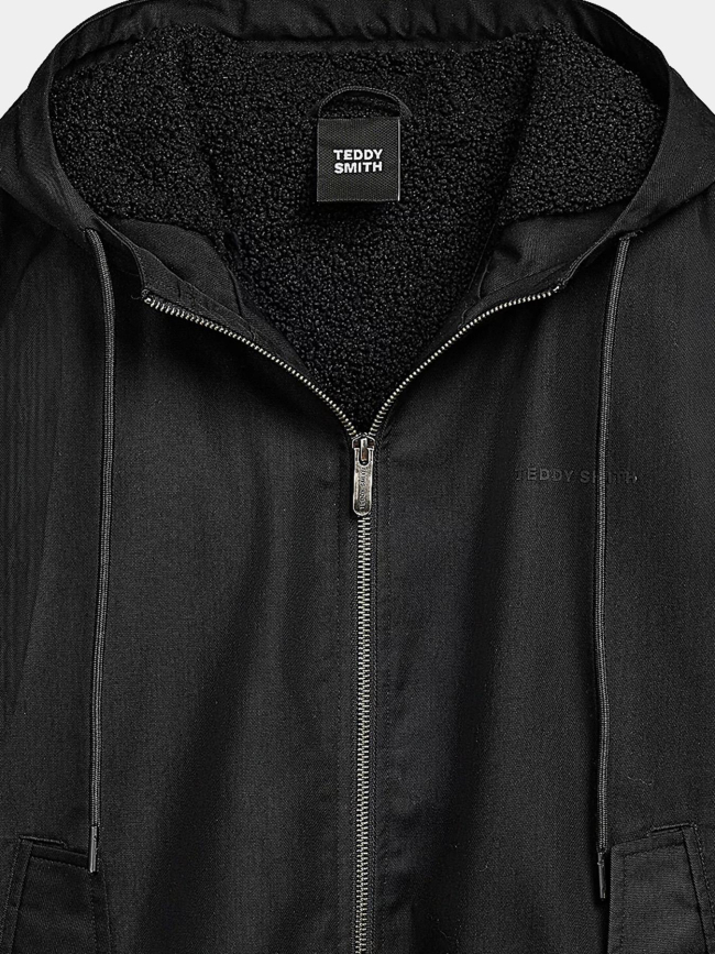 Blouson à capuche mi-saison b-sanson noir homme - Teddy Smith