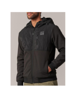 Veste à capuche flay noir homme - Deeluxe