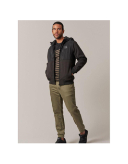 Veste à capuche flay noir homme - Deeluxe