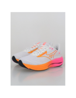 Chaussures de running wave rider 29 blanc homme - Mizuno