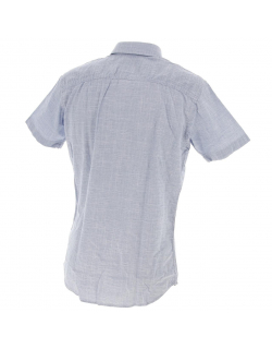 Chemise manches courtes faded bleu homme - Jack & Jones