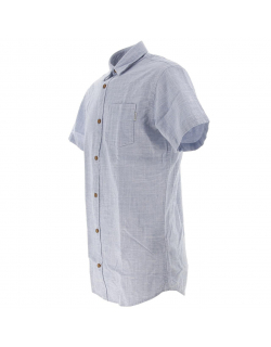 Chemise manches courtes faded bleu homme - Jack & Jones