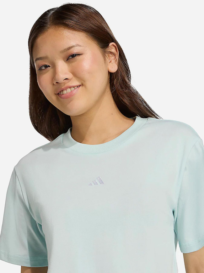 T-shirt à manches courtes sl sj t bleu clair femme - Adidas