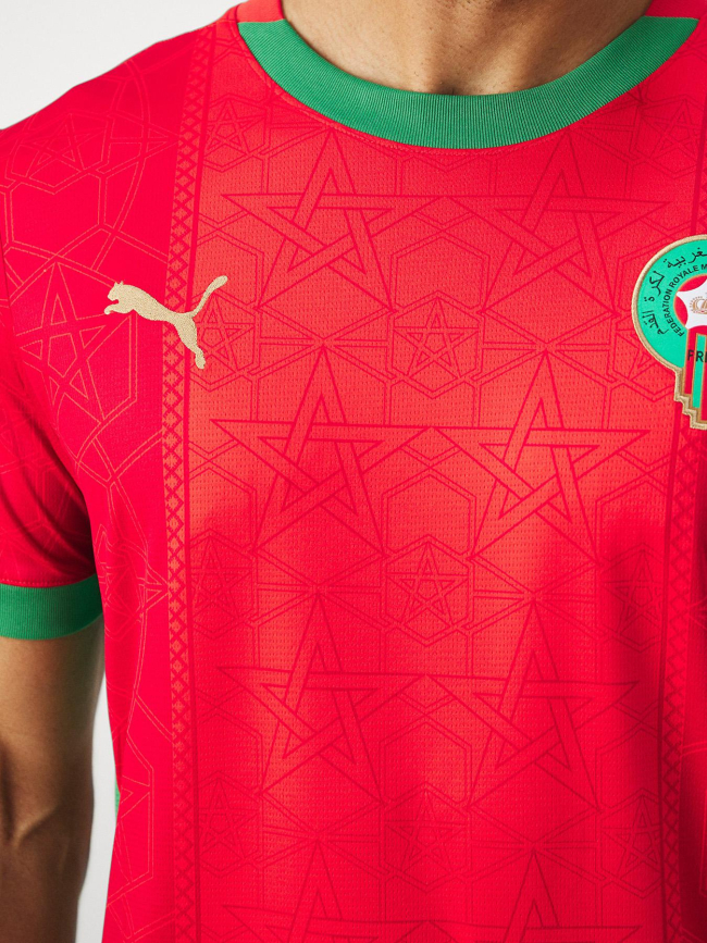 Maillot de football maroc 2025 rouge homme - Puma