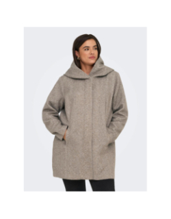Manteau sedona light marron femme - Only