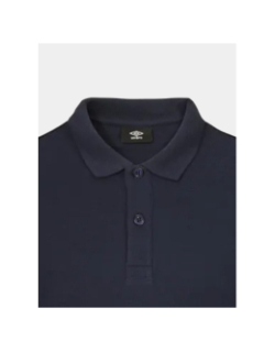 Polo à manches courtes bas net bleu marine homme - Umbro