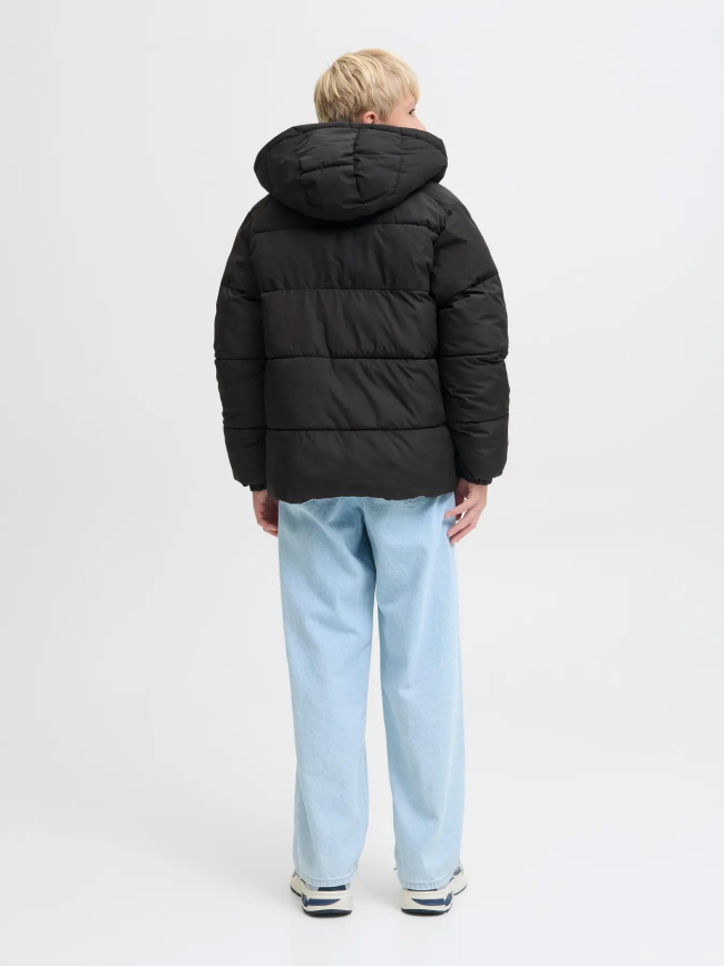 Doudoune maze logo noir garçon - Jack & Jones