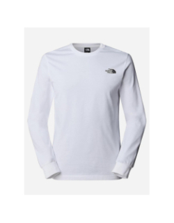 T-shirt à manches longues easy blanc homme - The North Face