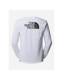 T-shirt à manches longues easy blanc homme - The North Face
