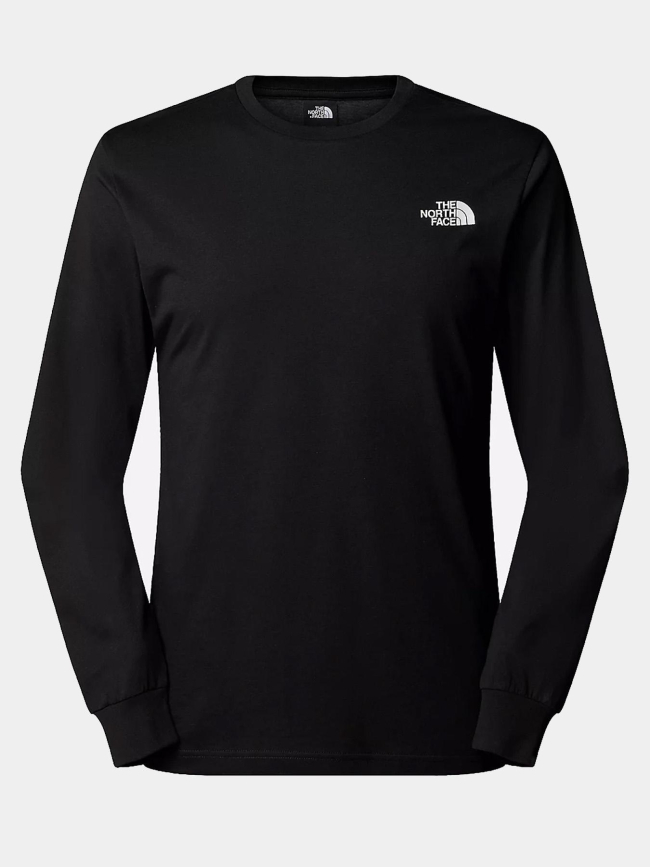 T-shirt à manches longues easy noir homme - The North Face