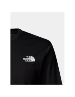 T-shirt à manches longues easy noir homme - The North Face