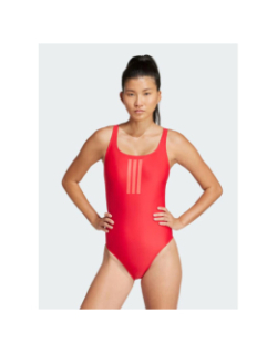 Maillot de bain de natation 3s rouge femme - Adidas